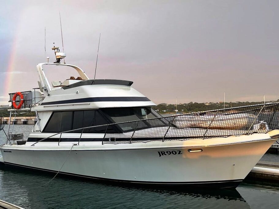 Mustang 3800 Flybridge Cruiser 1995 00