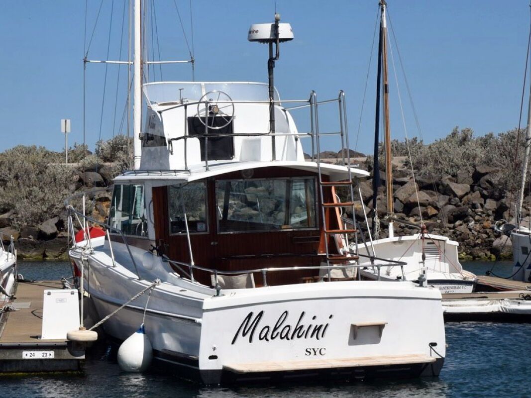 Clem Masters 34 Flybridge Cruiser 1971 23